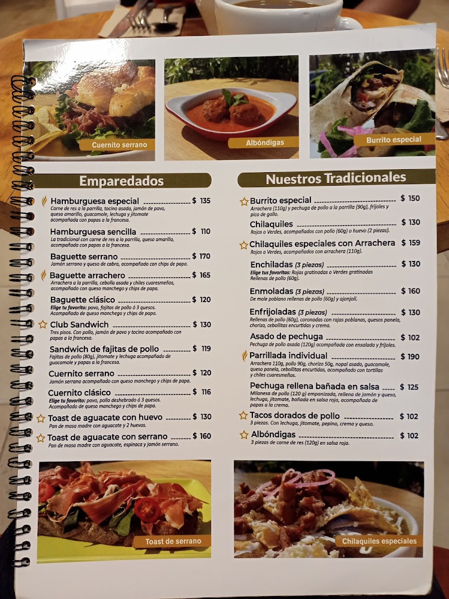 Fragante Café Menu - Image 1